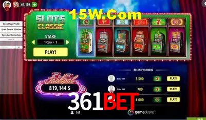 Provedores de Jogos 361Bet